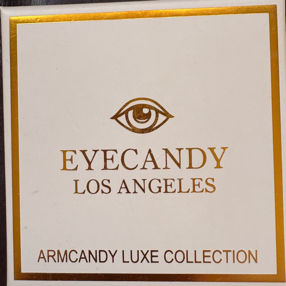 Eye Candy Gold and White Armcandy Luxe Collection - Picture 6 of 7